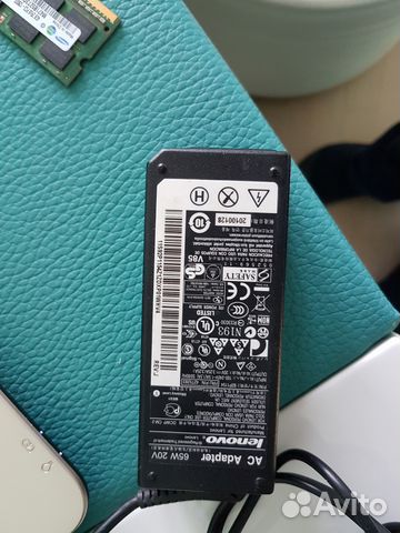 Оригинальный блок питания Lenovo 65w 20v Оригинальный блок питания Lenovo 65w 20v