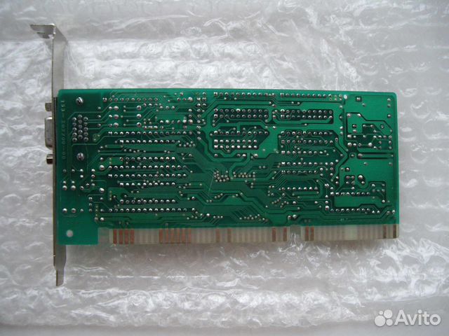 Винтаж 1992 / Realtek 3105 ISA VGA полный комплект Винтаж 1992 / Realtek 3105 ISA VGA полный комплект