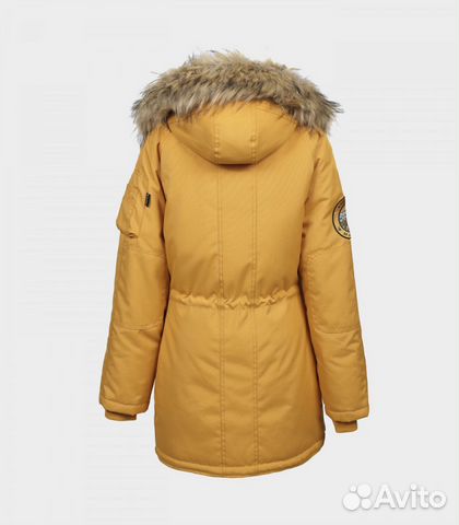 Куртка Аляска женская Apolloget Oxford GoldenGlow