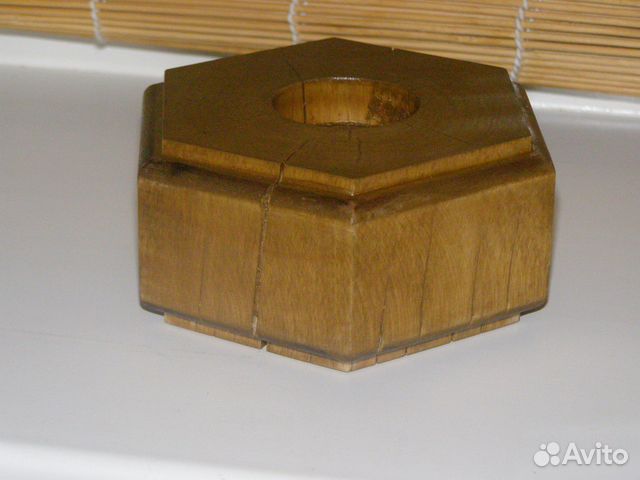 Подсвечники из дерева