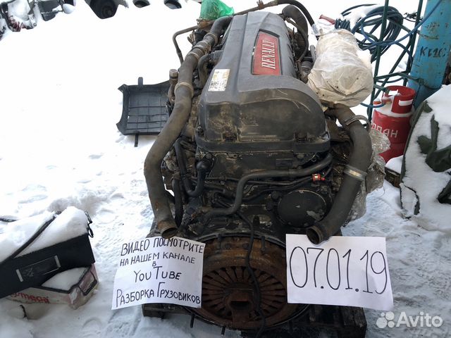 Двигатель DX11 Renault Premium DX440 2007г Двигатель DX11 Renault Premium DX440 2007г