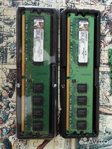 DDR2 Kingston 2х1гб 1066 мГц DDR2 Kingston 2х1гб 1066 мГц