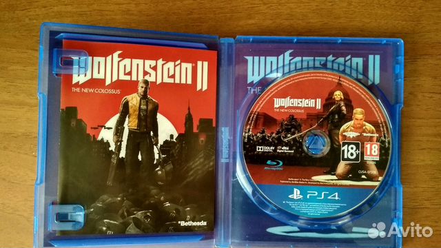 Игра Wolfenstein II: The New Colossus для PS4