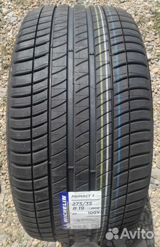 Новые Michelin Primacy 3 MOE ZP 275/35 R19 R Flat