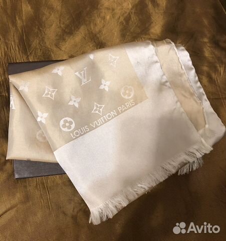 Шелковый шарф оригинальный Louis Vuitton
