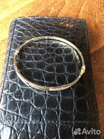 Золотой браслет с бриллиантами Золотой браслет с бриллиантами