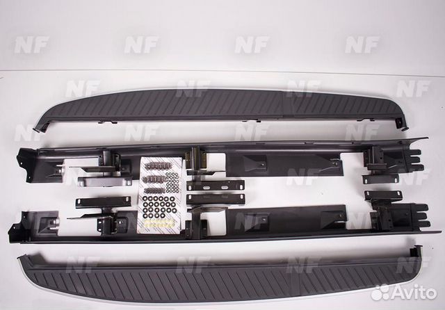 Пороги с пыльниками Range Rover Sport