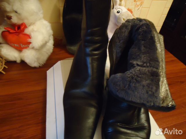 Р.41-42 зимние полсапожки натур.кожа и мех Р.41-42 зимние полсапожки натур.кожа и мех