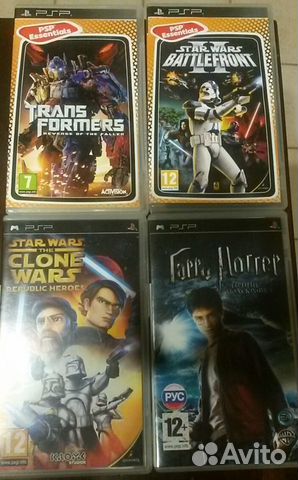 Диски для PSP