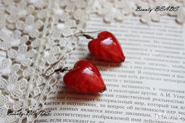 Серьги ручной работы