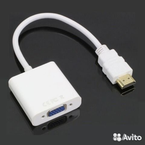 Переходник hdmi-VGA адаптер новый