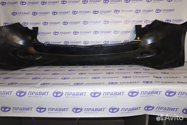 Бампер задний без парктроника Калина 2