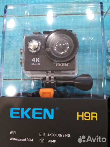 Eken H9R экшн камера с пультом, гарантия, чек