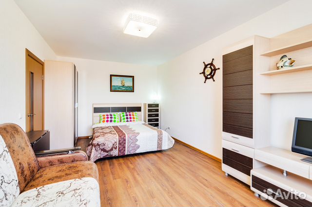 

1-к. квартира, 41 м², 3 кровати