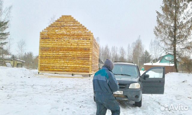 Сруб из бревна 6х9 Сруб из бревна 6х9