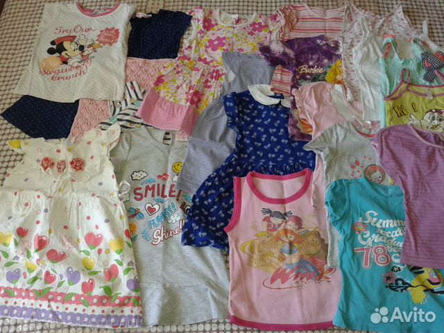 Вещи для девочки 104см