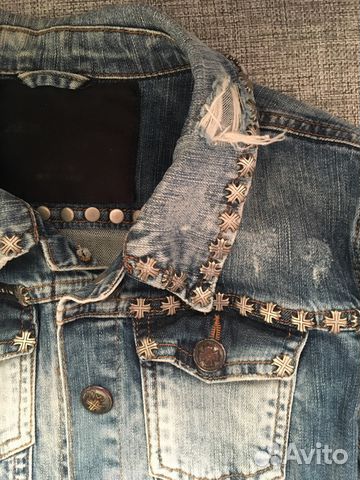 Куртка джинсовая Philipp Plein Куртка джинсовая Philipp Plein