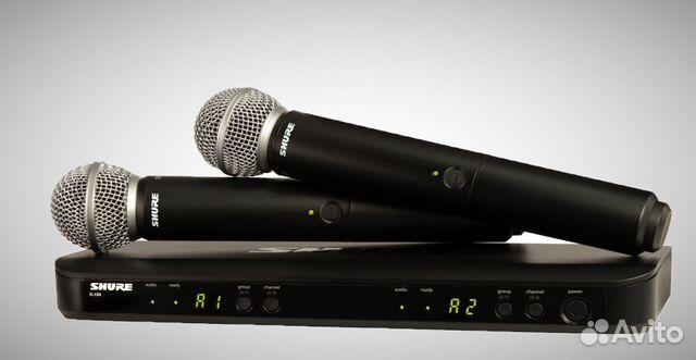 Радиосистема Shure BLX288E/PG58 M17 + Доставка Радиосистема Shure BLX288E/PG58 M17 + Доставка