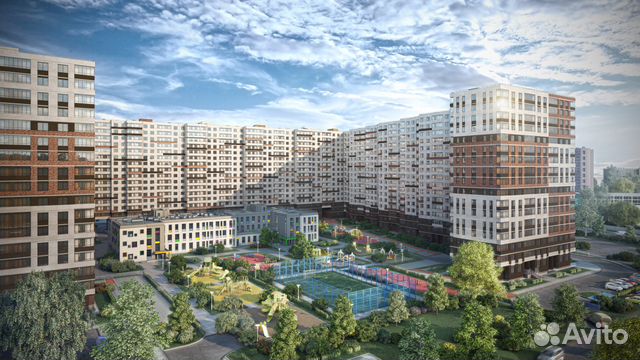 1-к квартира, 35.7 м², 13/17 эт.