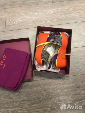 Босоножки Etro новые 38р Босоножки Etro новые 38р