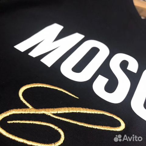 Футболка Moschino Teddy bear 2019 унисекс XL,XXL Футболка Moschino Teddy bear 2019 унисекс XL,XXL