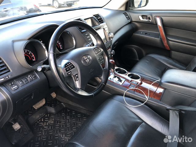 Toyota Highlander 3.5 AT, 2013, 80 000 км