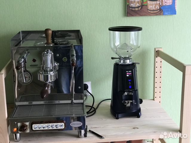 Кофемашина и кофемолка