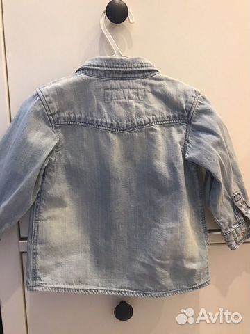 Джинсовая рубашка H&M