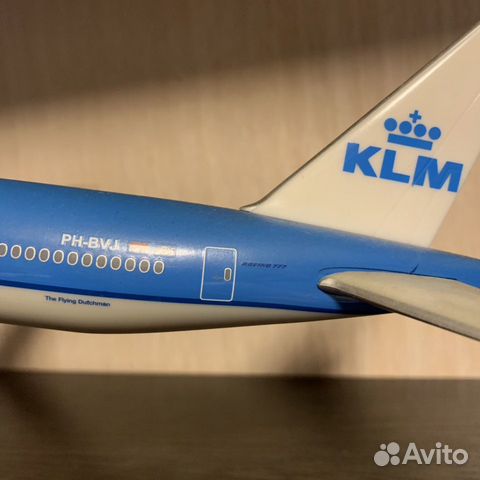 Boeing 777, модель самолета, KLM