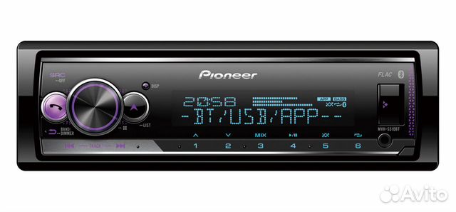 Автомагнитола Pioneer MVH-S510BT новая