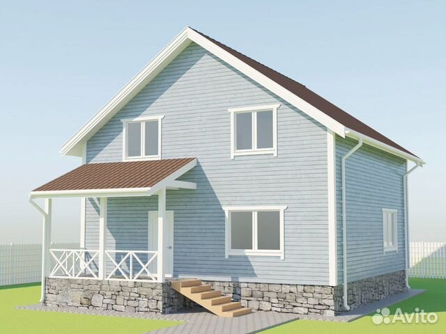 Силовой каркас дома 9х9 2 этажа Силовой каркас дома 9х9 2 этажа