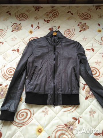 Куртка кожаная