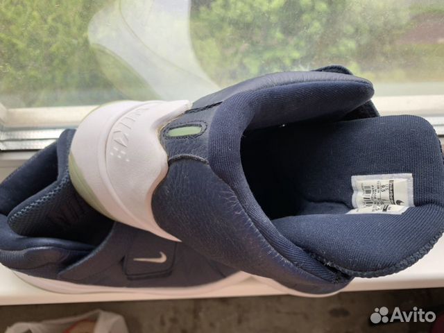 Кроссовки высокие Nike, синие Кроссовки высокие Nike, синие