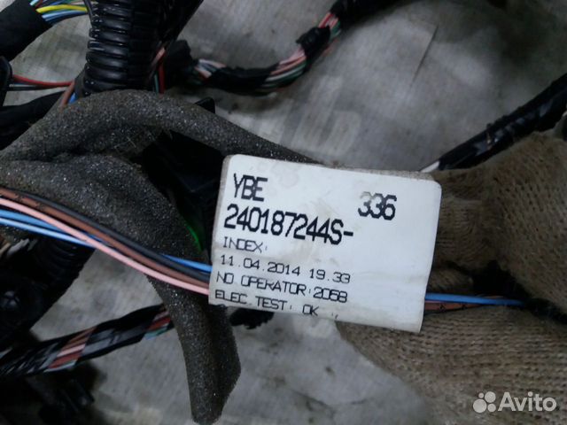 Коса Проводка моторного отсека Renault Fluence 1.6