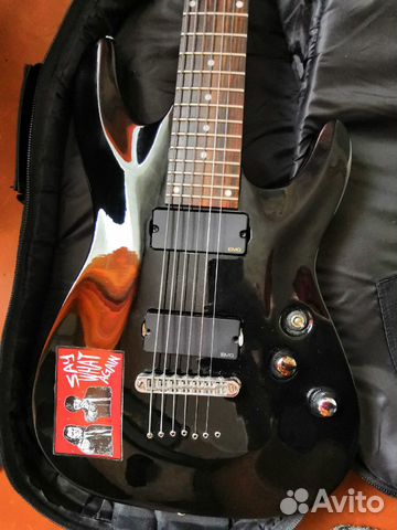 Schecter Omen-7 (звукосниматели EMG)