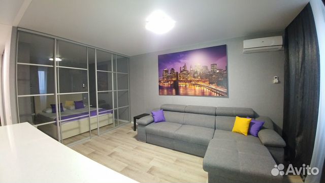 

Квартира-студия, 45 м², 2 кровати