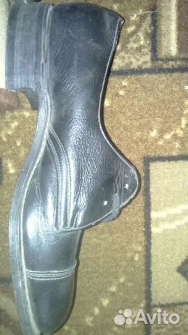 Хромовые ботинки