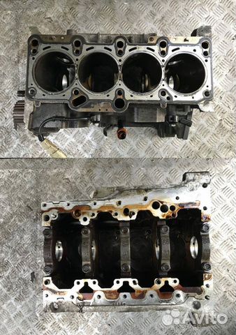 Блок цилиндров голый BVY VW Passat B6
