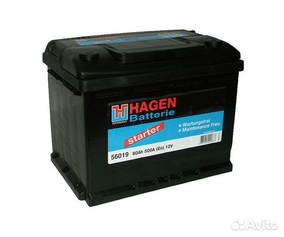 Аккумулятор Hagen 12v