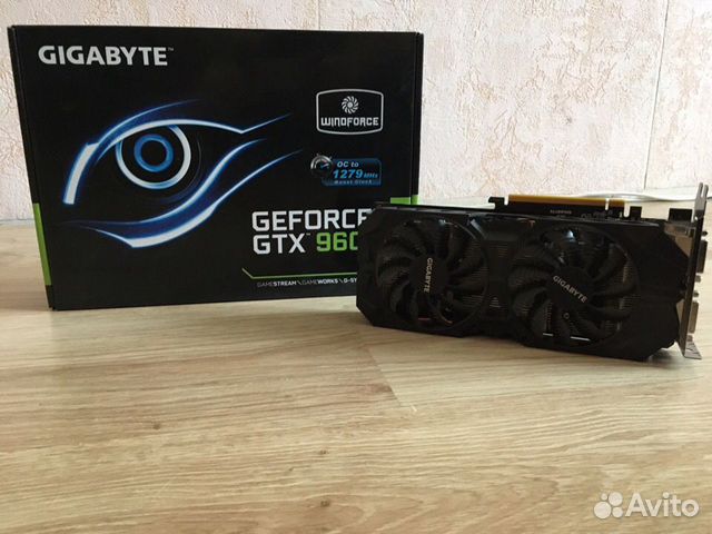 Видеокарта Nvidia Geforce gigabyte gtx 960 2gb