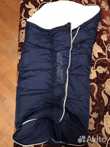 Конверт Esspero в коляску зимний с мех. вкладышем