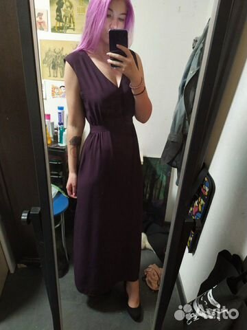 Платье H&M фиолетовое Платье H&M фиолетовое