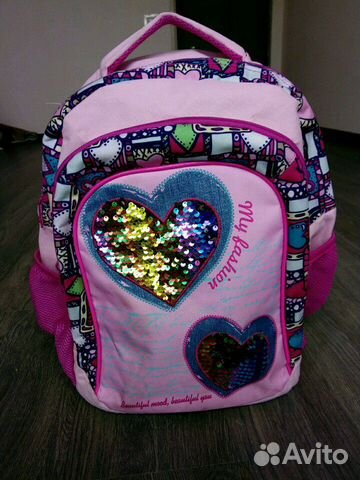Рюкзак с паетками