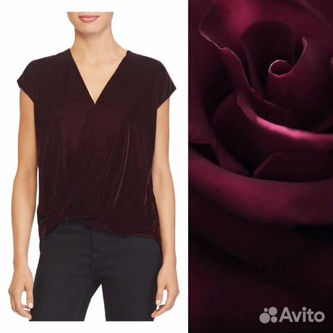 Ralph Lauren топ блузка бархатный новый 42-44 Ralph Lauren топ блузка бархатный новый 42-44