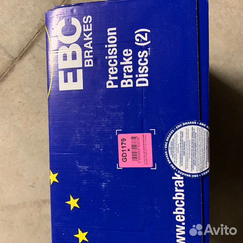 Тормозные диски и колодки EBC на Volvo