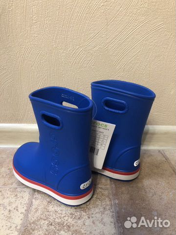 Сапоги crocs резиновые новые c9и с10 Сапоги crocs резиновые новые c9и с10