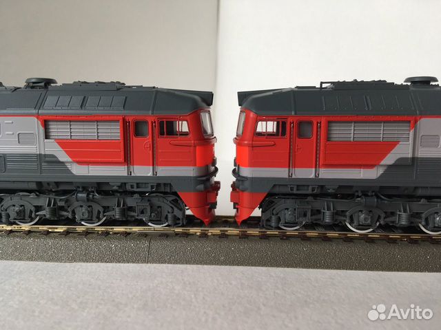 Железная дорога тепловоз М62(но) 1:87