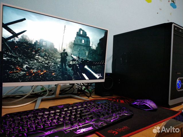 Игровой пк. i3 2105, RX 560 4гб, 8гб, 500гб