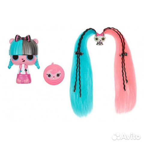 LOL Pop Pop Hair Кукла лол и питомец с волосами LOL Pop Pop Hair Кукла лол и питомец с волосами