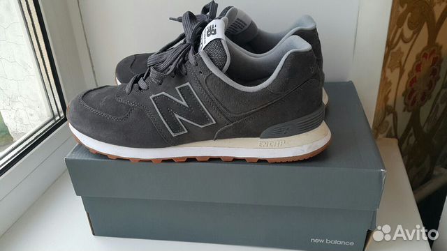new balance 574 full pigskin